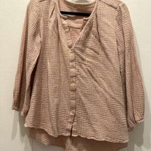 Ann Taylor Gauze Blouse